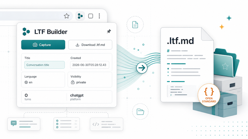 LTF Builder Is Now Available on the Chrome Web Store